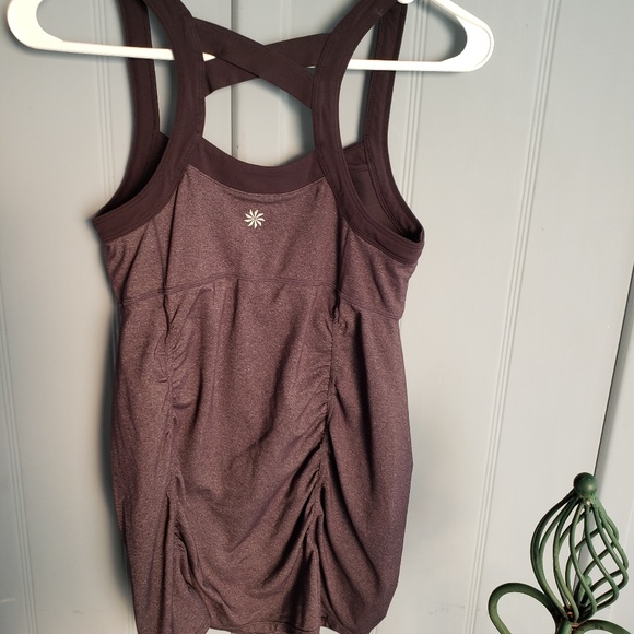 Athleta tank top with back cut out! Sz. small - Picture 3 of 5